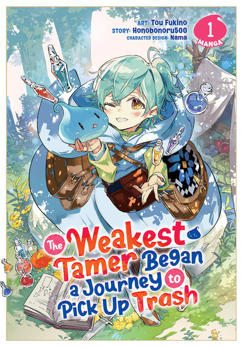 The Weakest Tamer Began a Journey to Pick Up Trash Vol. 1 English Manga Paperback book cover