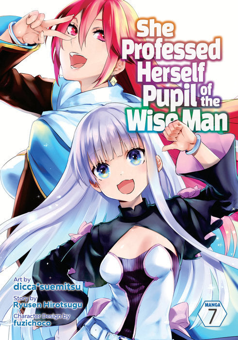 She Professed Herself Pupil of the Wise Man Vol. 7 English Light Novel Paperback book cover