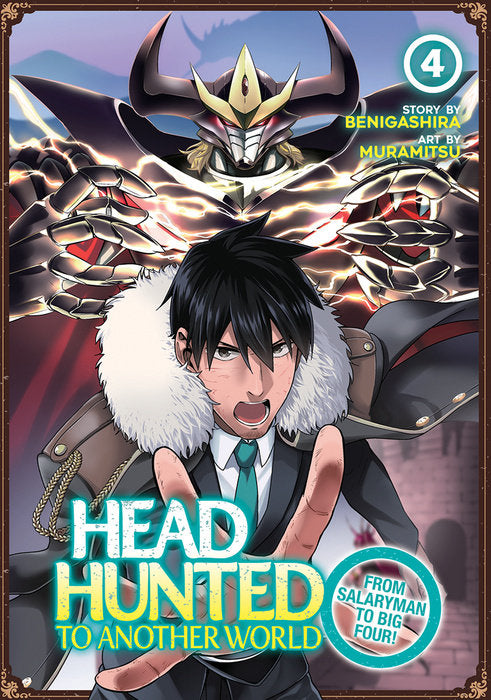 Headhunted to Another World: From Salaryman to Big Four! Vol. 4 English Manga Paperback book cover