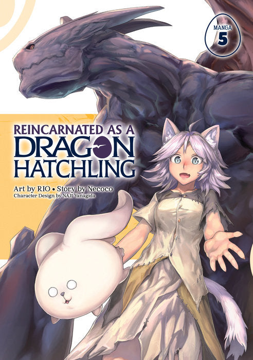 Reincarnated as a Dragon Hatchling Vol. 5 English Manga Paperback book cover