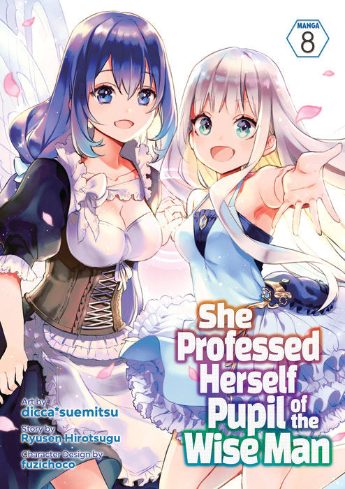 She Professed Herself Pupil of the Wise Man Vol. 8 English Light Novel Paperback book cover