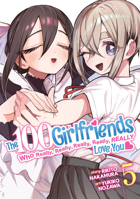 The 100 Girlfriends Who Really, Really, Really, Really, Really Love You Vol. 5 English Manga Paperback book cover