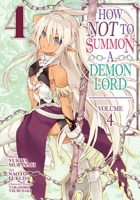 How NOT to Summon a Demon Lord Vol. 4 English Manga Paperback book cover