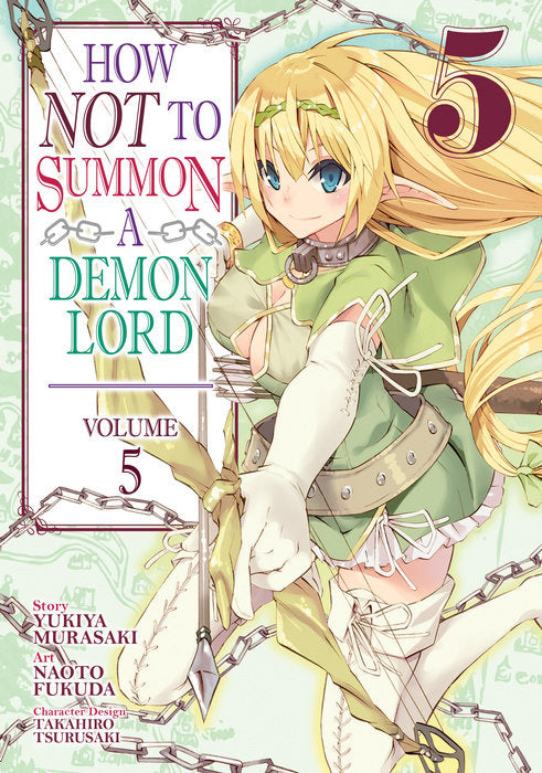 How NOT to Summon a Demon Lord Vol. 5 English Manga Paperback book cover