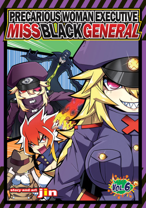 Precarious Woman Executive Miss Black General Vol. 6 English Manga Paperback book cover