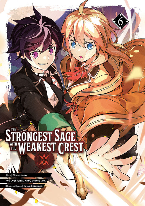 The Strongest Sage with the Weakest Crest Vol. 6 English Manga Paperback book cover