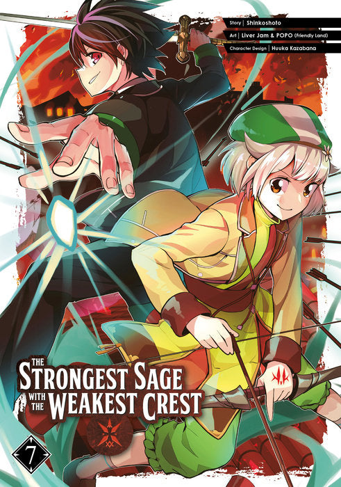 The Strongest Sage with the Weakest Crest Vol. 7 English Manga Paperback book cover