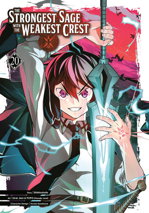 The Strongest Sage with the Weakest Crest Vol. 20 English Manga Paperback book cover