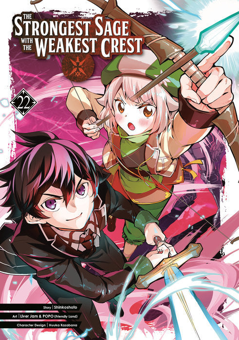 The Strongest Sage with the Weakest Crest Vol. 22 English Manga Paperback book cover