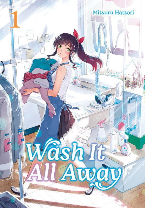 Wash It All Away Vol. 1 English Manga Paperback book cover