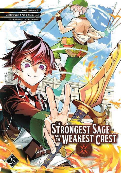 The Strongest Sage with the Weakest Crest Vol. 28 English Manga Paperback book cover