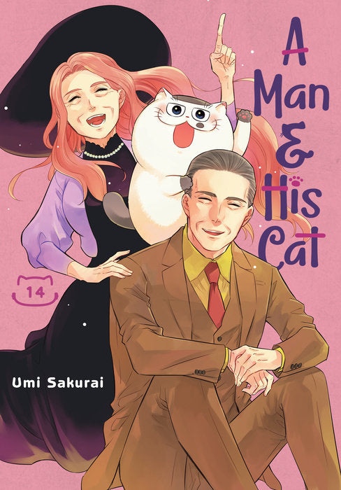 A Man and His Cat Vol. 14 English Manga Paperback book cover