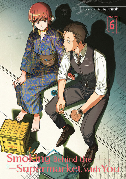 Smoking Behind the Supermarket with You Vol. 6 English Manga Paperback book cover