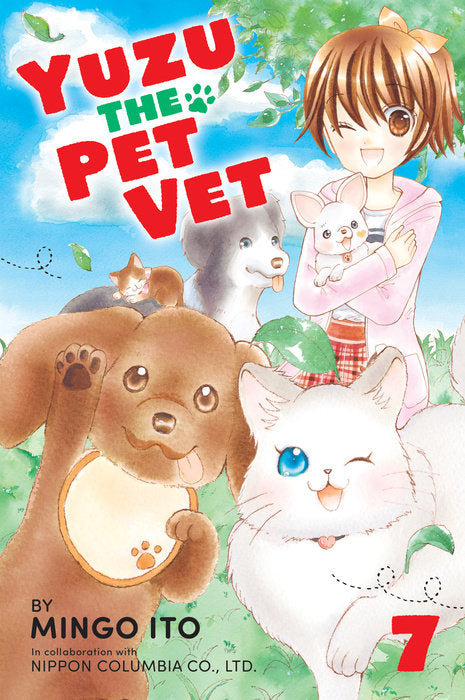 Yuzu the Pet Vet Vol. 7 English Manga Paperback book cover