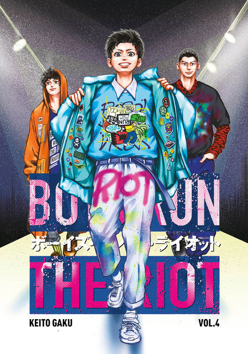 Boys Run the Riot Vol. 4 English Manga Paperback book cover