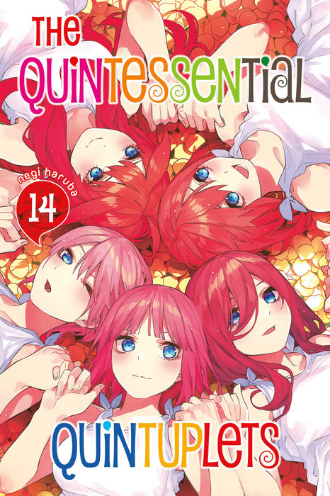 The Quintessential Quintuplets Vol. 14 English Manga Paperback book cover