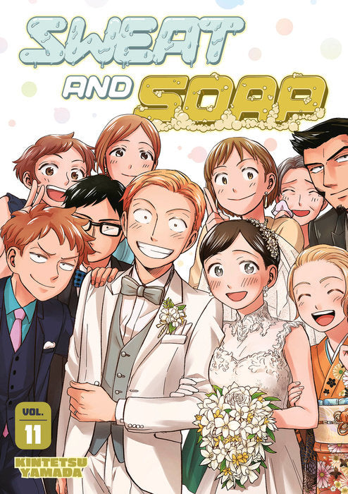 Sweat and Soap Vol. 11 English Manga Paperback book cover