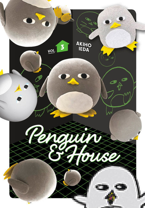 Penguin & House Vol. 3 English Manga Paperback book cover
