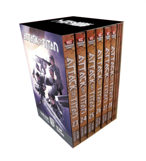Attack on Titan The Final Season Part 1 Manga Box Set : 6-9781646513840