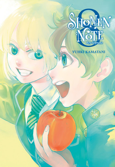 Shonen Note: Boy Soprano Vol. 8 English Manga Paperback book cover