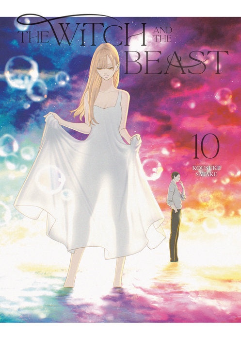 The Witch and the Beast Vol. 10 English Manga Paperback book cover