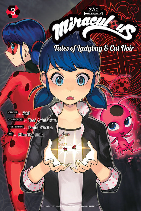 Miraculous: Tales of Ladybug & Cat Noir Vol. 3 English Manga Paperback book cover