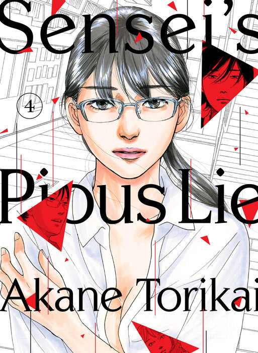 Sensei's Pious Lie Vol. 4 English Manga Paperback book cover