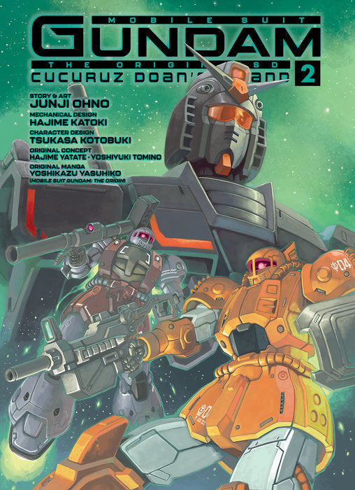 MOBILE SUIT GUNDAM THE ORIGIN MSD Cucuruz Doan’s Island Vol. 2 English Manga Hardback book cover