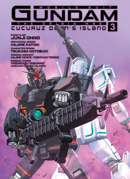 MOBILE SUIT GUNDAM THE ORIGIN MSD Cucuruz Doan’s Island Vol. 3 English Manga Hardback book cover
