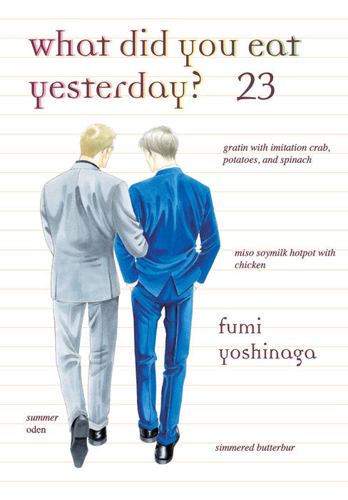What Did You Eat Yesterday? Vol. 23 English Manga Paperback book cover