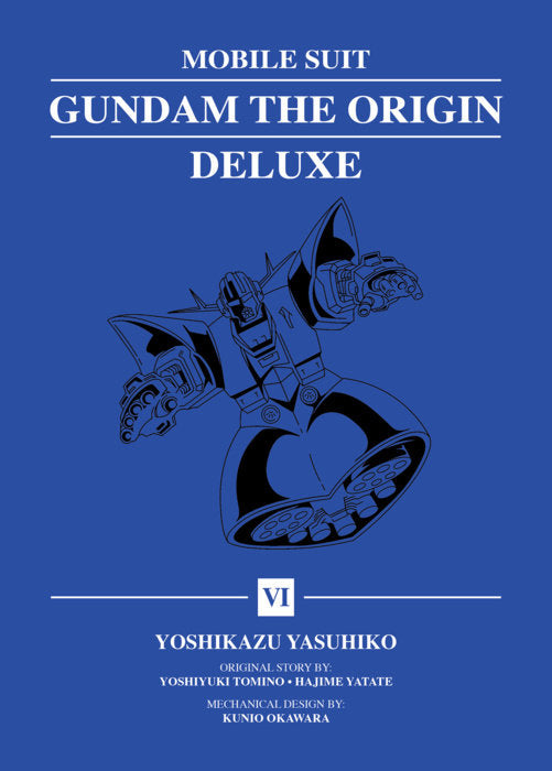 Mobile Suit Gundam: THE ORIGIN Deluxe Vol. 6 English Manga Hardback book cover