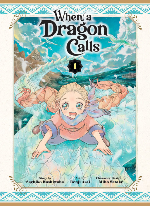 When a Dragon Calls Vol. 1 English Manga Paperback book cover