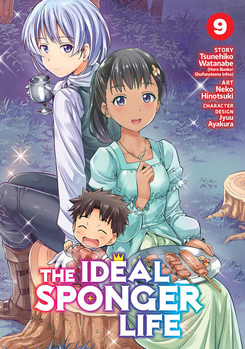 The Ideal Sponger Life Vol. 9 English Manga Paperback book cover