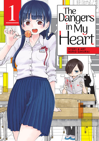 The Dangers in My Heart Vol. 1 English Manga cover