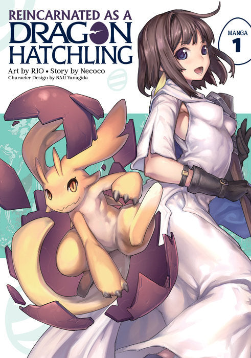 Reincarnated as a Dragon Hatchling Vol. 1 English Manga Paperback book cover