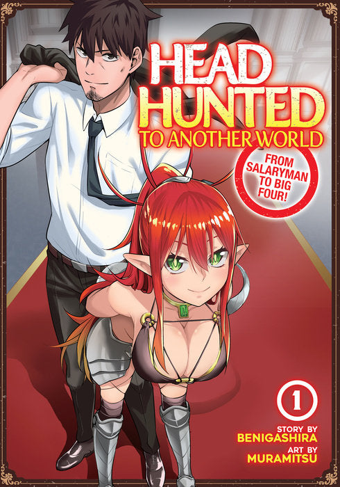 Headhunted to Another World: From Salaryman to Big Four! Vol. 1 English Manga Paperback book cover