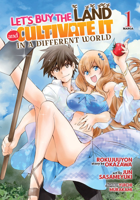 Let’s Buy the Land and Cultivate It in a Different World Vol. 1 English Manga Paperback book cover