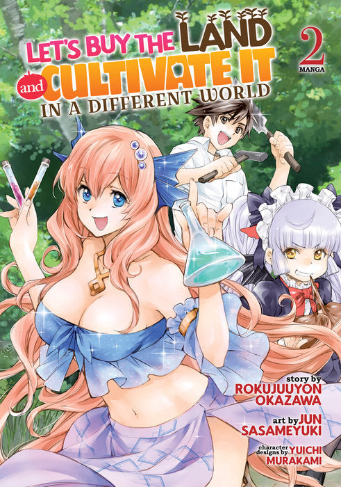 Let’s Buy the Land and Cultivate It in a Different World Vol. 2 English Manga Paperback book cover