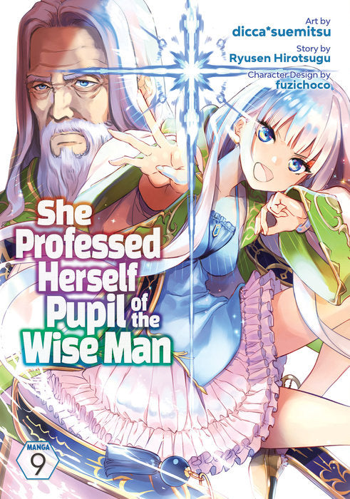 She Professed Herself Pupil of the Wise Man Vol. 9 English Light Novel Paperback book cover