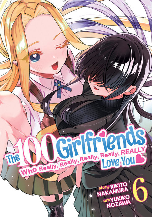 The 100 Girlfriends Who Really, Really, Really, Really, Really Love You Vol. 6 English Manga Paperback book cover