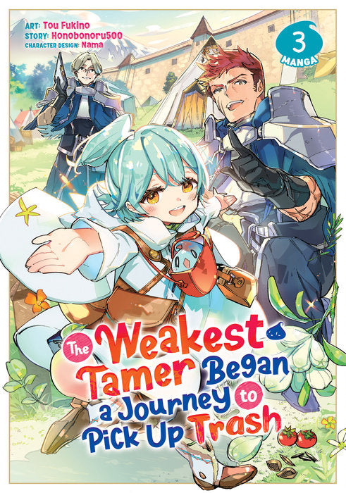 The Weakest Tamer Began a Journey to Pick Up Trash Vol. 3 English Manga Paperback book cover