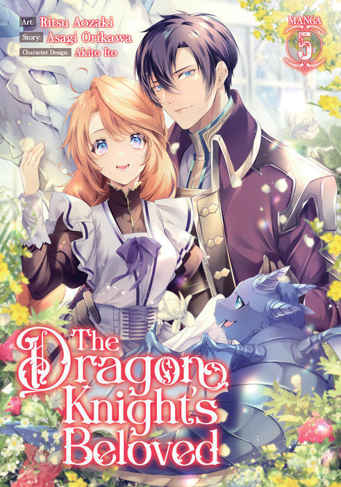 The Dragon Knight’s Beloved Vol. 5 English Manga Paperback book cover