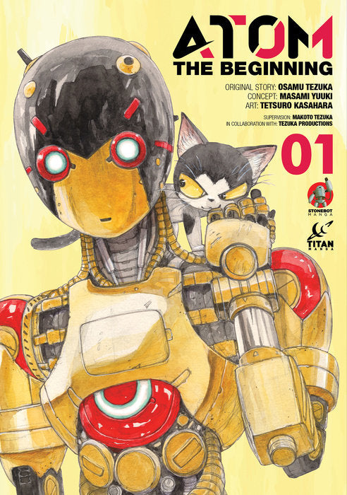 ATOM: The Beginning Vol. 1 English Manga Paperback book cover
