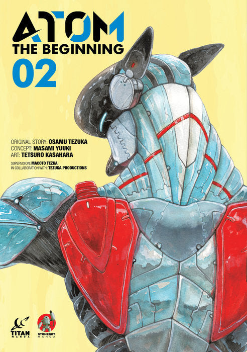 ATOM: The Beginning Vol. 2 English Manga Paperback book cover