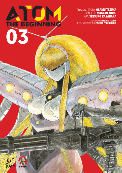 ATOM: The Beginning Vol. 3 English Manga Paperback book cover