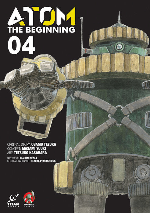 ATOM: The Beginning Vol. 4 English Manga Paperback book cover