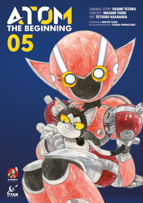 ATOM: The Beginning Vol. 5 English Manga Paperback book cover