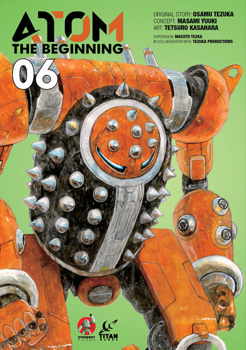 ATOM: The Beginning Vol. 6 English Manga Paperback book cover
