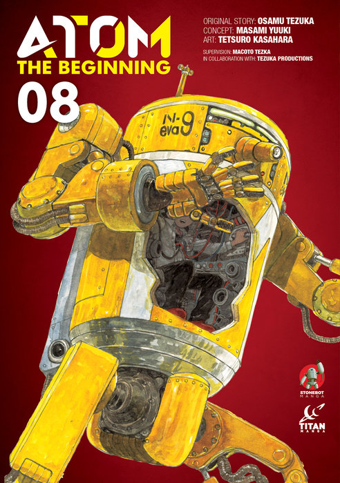 ATOM: The Beginning Vol. 8 English Manga Paperback book cover