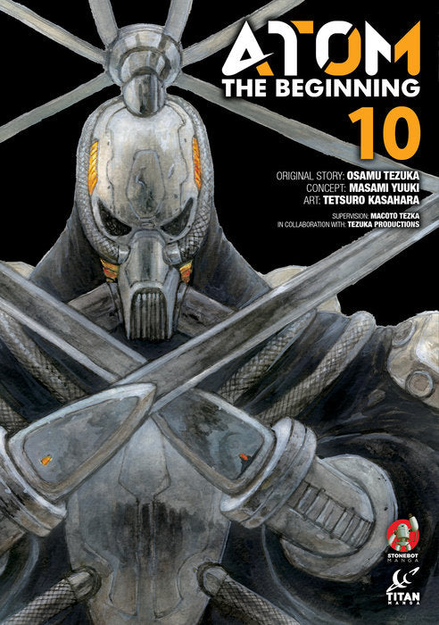 ATOM: The Beginning Vol. 10 English Manga Paperback book cover